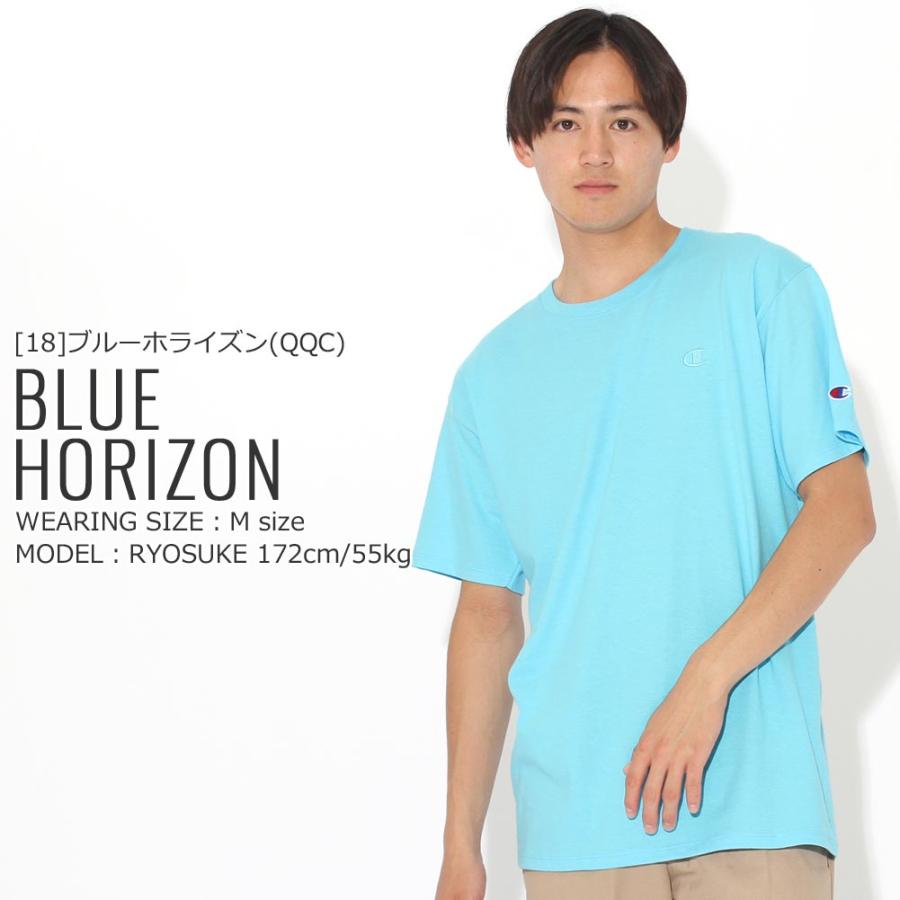 Champion（チャンピオン） Tシャツ 半袖 メンズ ワンポイント 刺繍