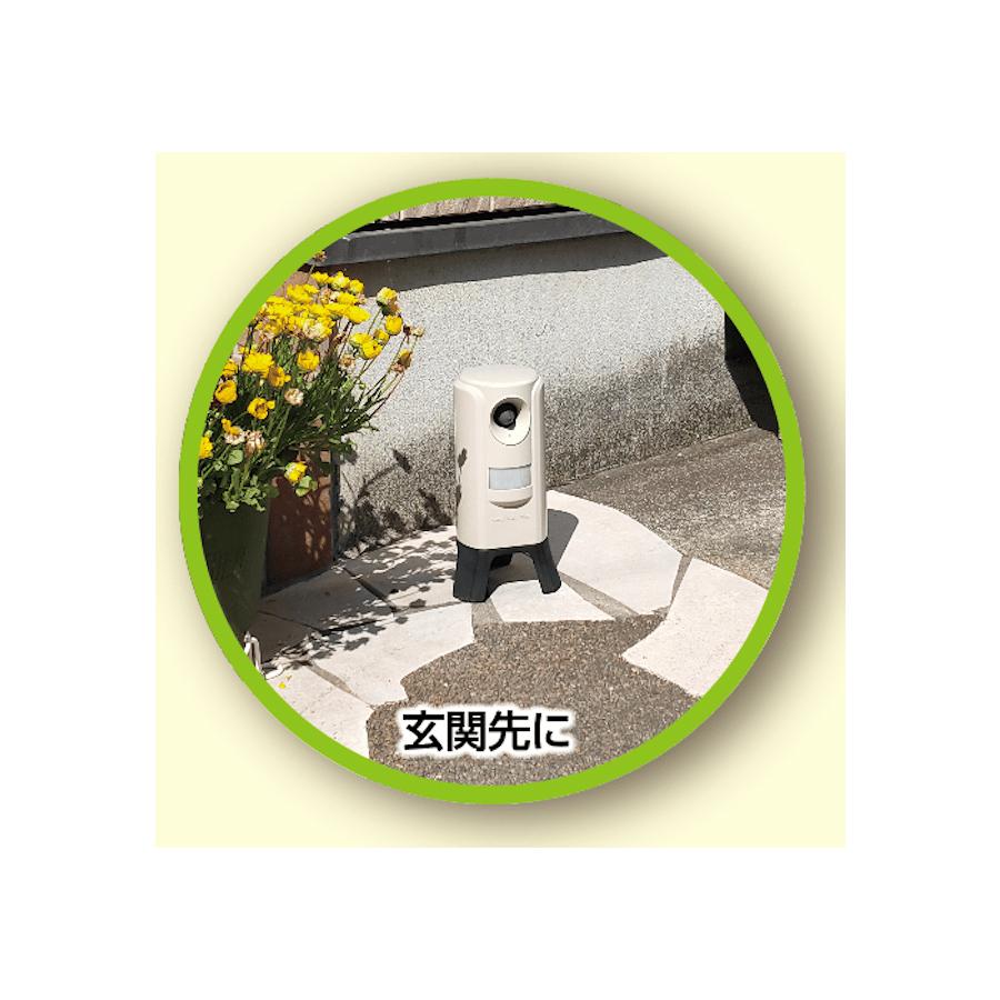 返金保証・充電式][猫よけグッズ][猫よけ 対策]ハクビシンにも効果を