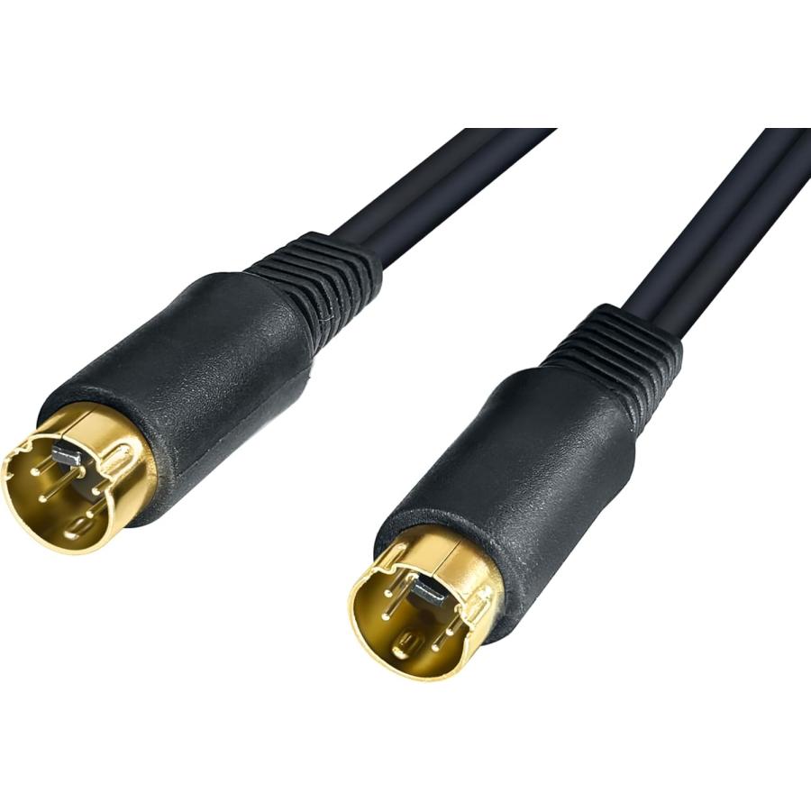 富士パーツ商会 S端子ケーブル(オス-オス) 1.5m 126-1.5m : F-Factory