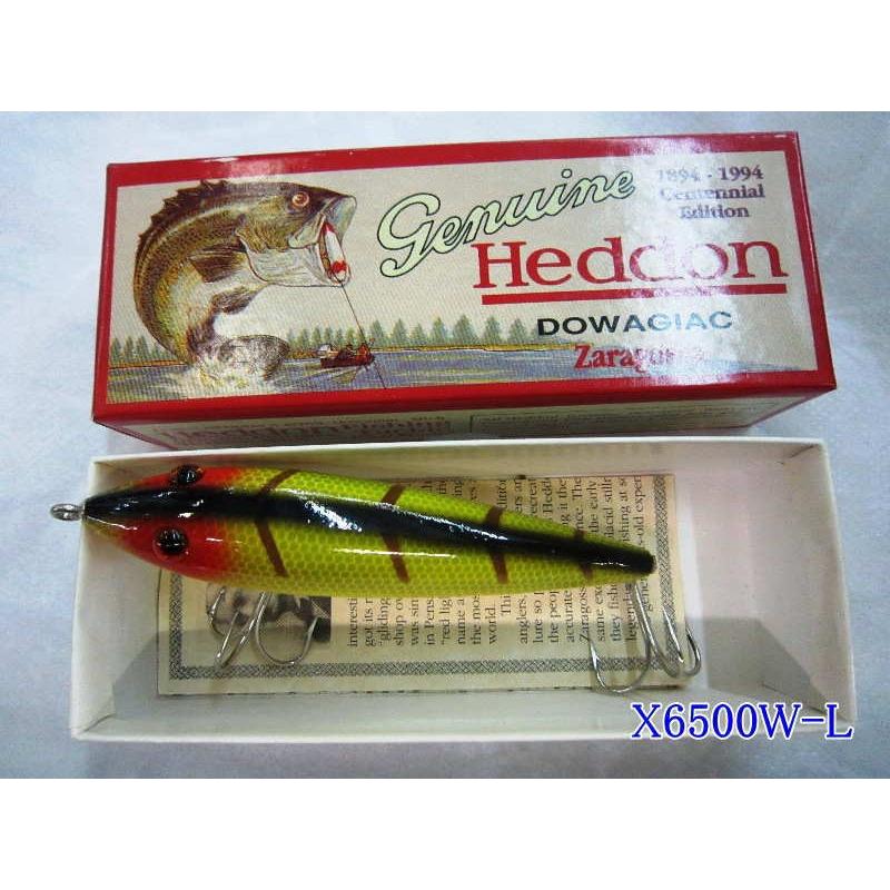 ヘドン HEDDON DOWAGIAC WOOD ザラゴッサ Zaragossa X6500W 復刻版