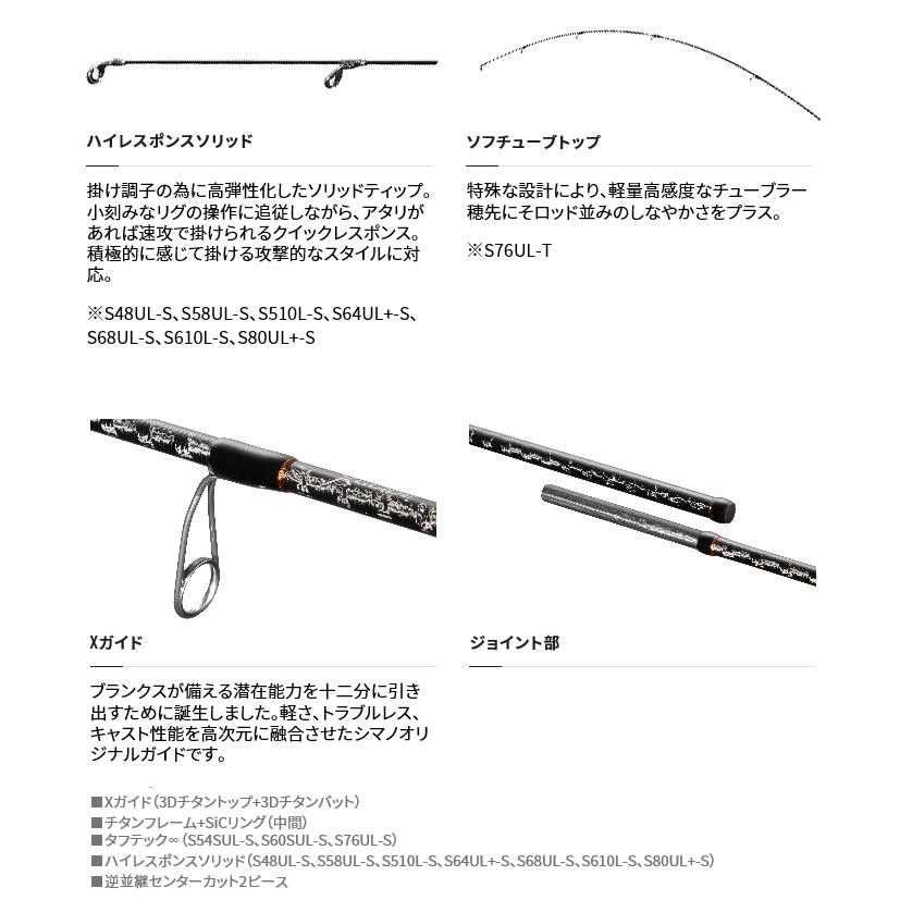 シマノ（SHIMANO） 21 ソアレ XR S76UL-T (2021年モデル) /アジング