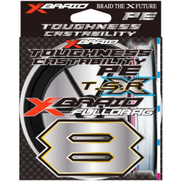 YGK YGK・よつあみ XBRAID フルドラグTSR X8 300m 12号 160Lbs 8本組PE
