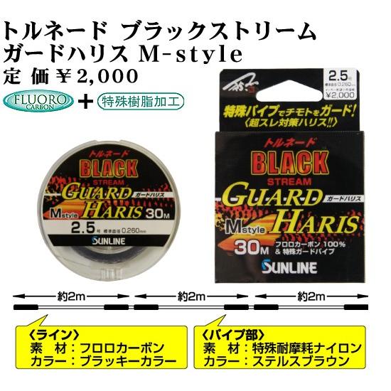 サンライン（SUNLINE） トルネード ブラックストリーム ガードハリス