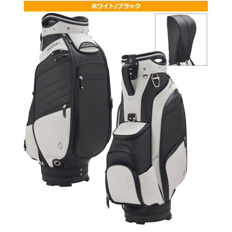 Vessel ベゼル ブラウン ゴルフバッグ APX Staff APX Staff | VESSEL GOLF
