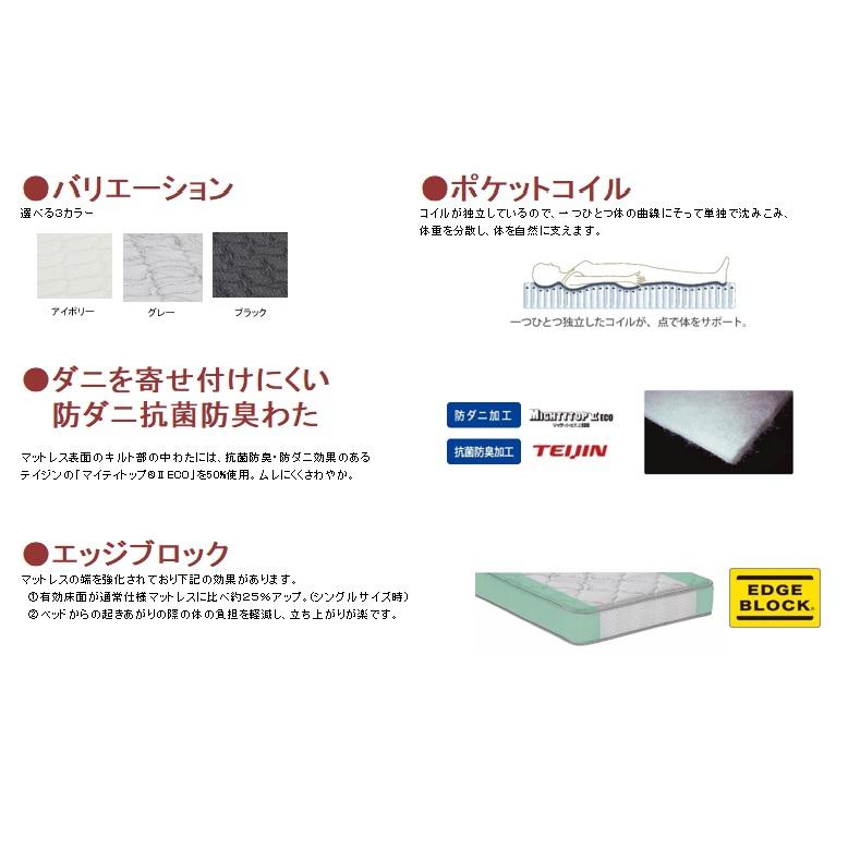 Granz（グランツ） 電動ベッド用マットレス グランムーブ レギュラー