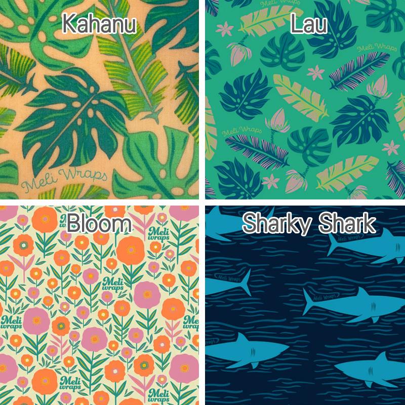 Meli WRAPS メリラップ みつろうラップ 3枚入り エコラップ meliwrap