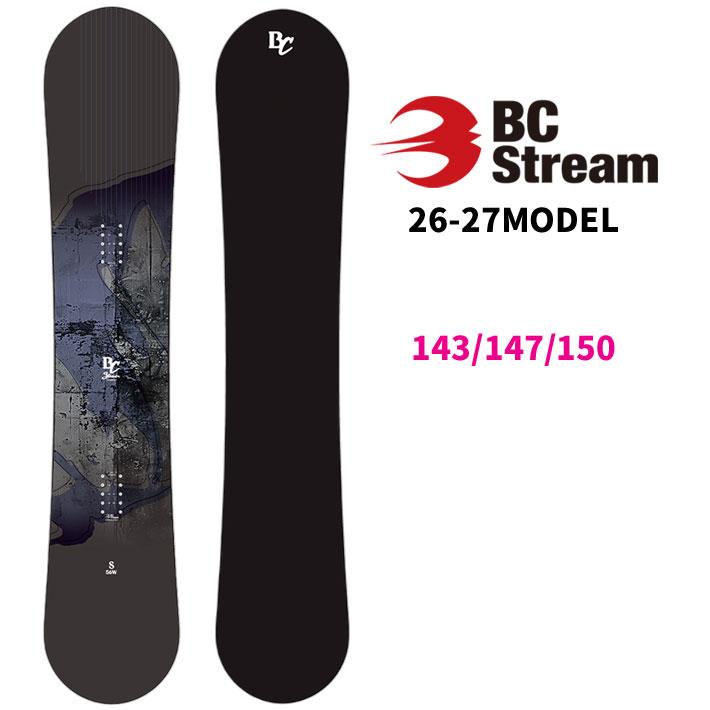 予約 26-27 ビーシーストリーム BC Stream SNOWBOARDS S エス 143cm