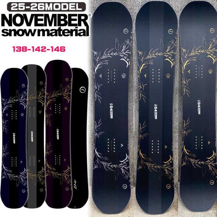 NOVEMBER（ノベンバー） 25-26 スノーボード NOVEMBER D4 ディフォー D