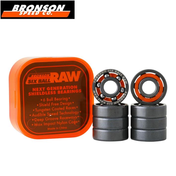 BRONSON SPEED ブロンソン スピード BEARING 6-BALL RAW スケート