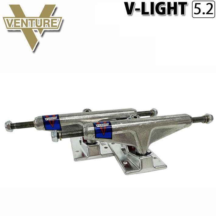 スケボー トラック ベンチャー VENTURE TRUCK V-LIGHT 5.2 POLISHED