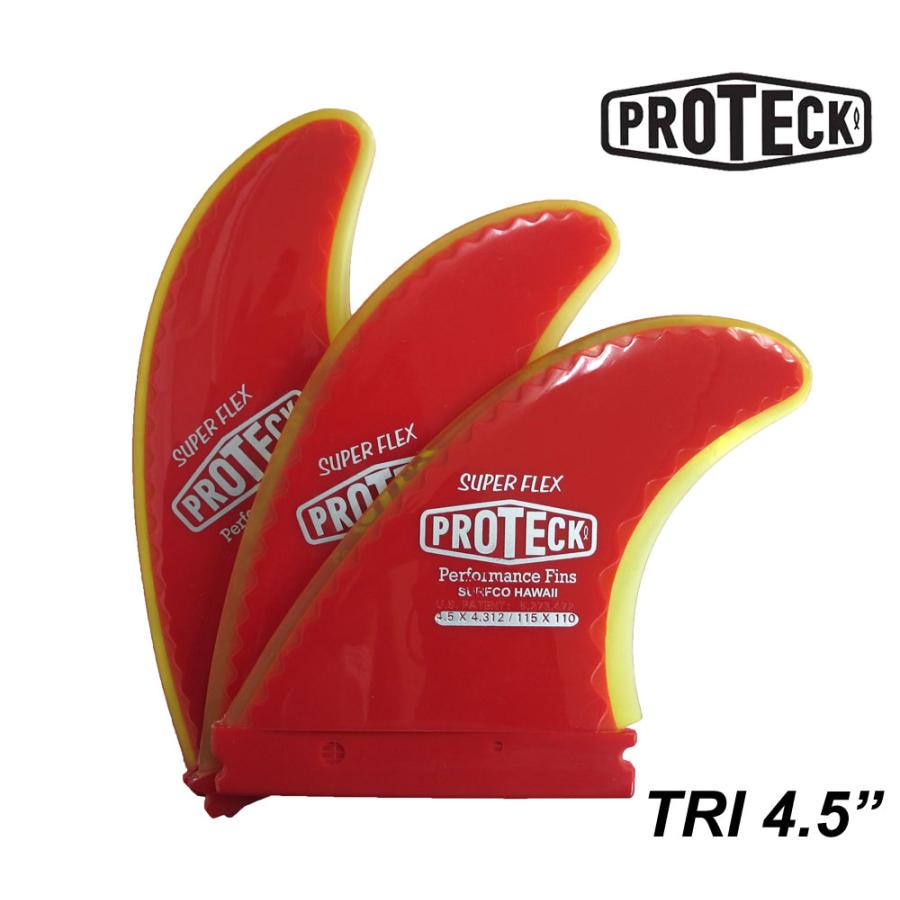 PROTECK FIN プロテック サーフボード フィン SUPER FLEX FUTURE 4.5