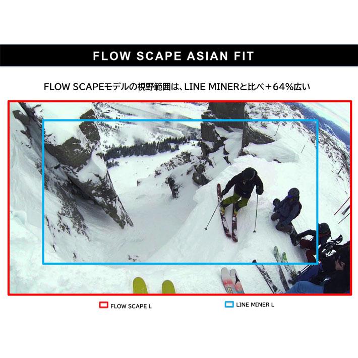 OAKLEY（オークリー） 25-26 ゴーグル FLOW SCAPE L GOGGLE oo7145A-19