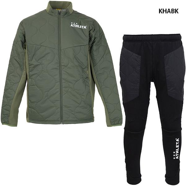 ATHLETA（アスレタ） グリッド起毛パディングTRジャケット＆パンツ