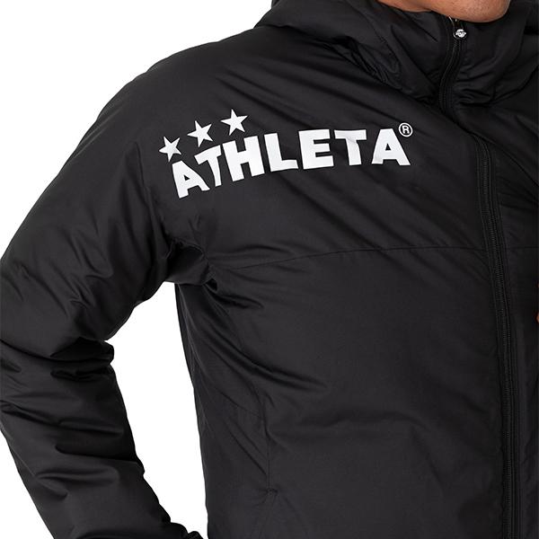 ATHLETA（アスレタ） 中綿ハーフコート 大人用 サッカー フットサル