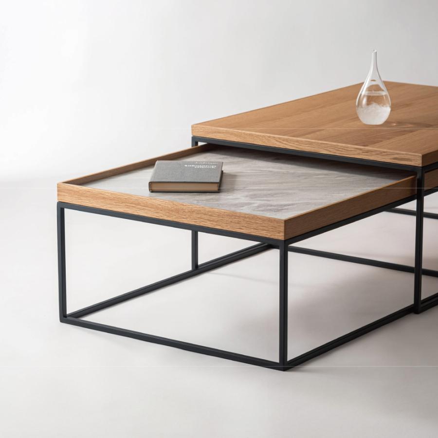 東谷 ローテーブル 2個セット センターテーブル リビング おしゃれ