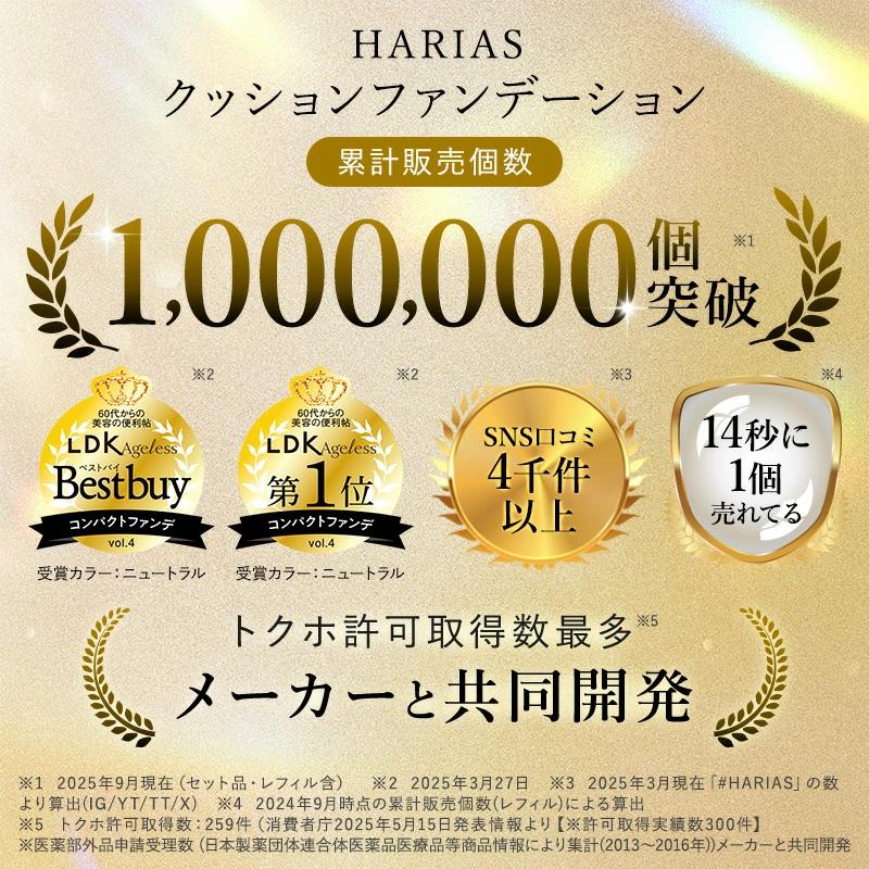 HARIAS（ハリアス） 【27日0:00~ステッカー付属※なくなり次第終了