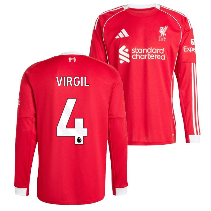 adidas（アディダス） ○リバプール 25-26 ホーム 長袖 ユニフォーム