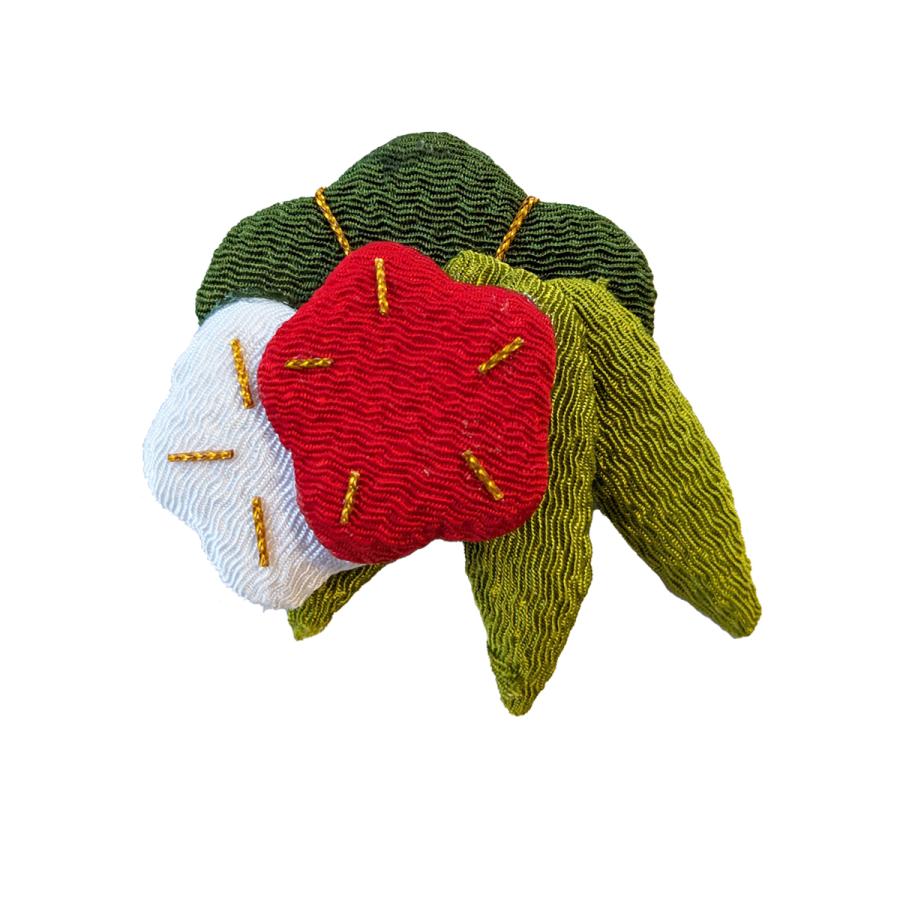 ちりめん細工 松竹梅（平面） 正月飾りとしても自由に使える可愛い小物