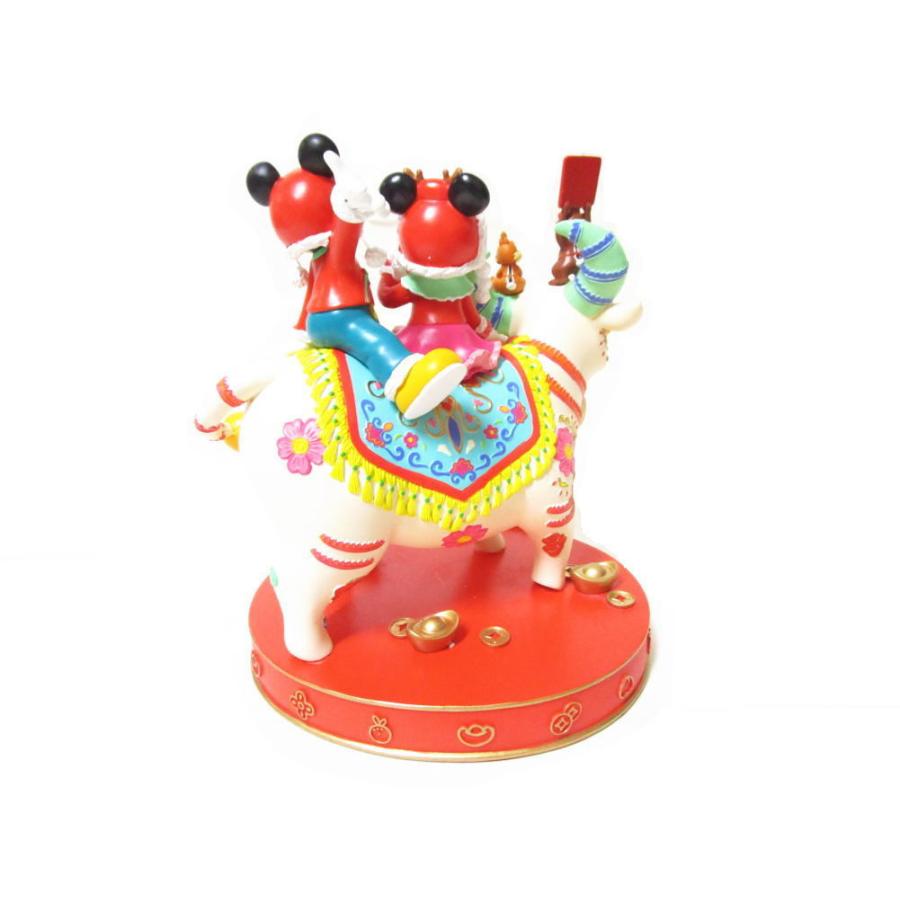 中国 2021年 春節 記念 丑年 ミッキー & ミニー w/ チップ デール