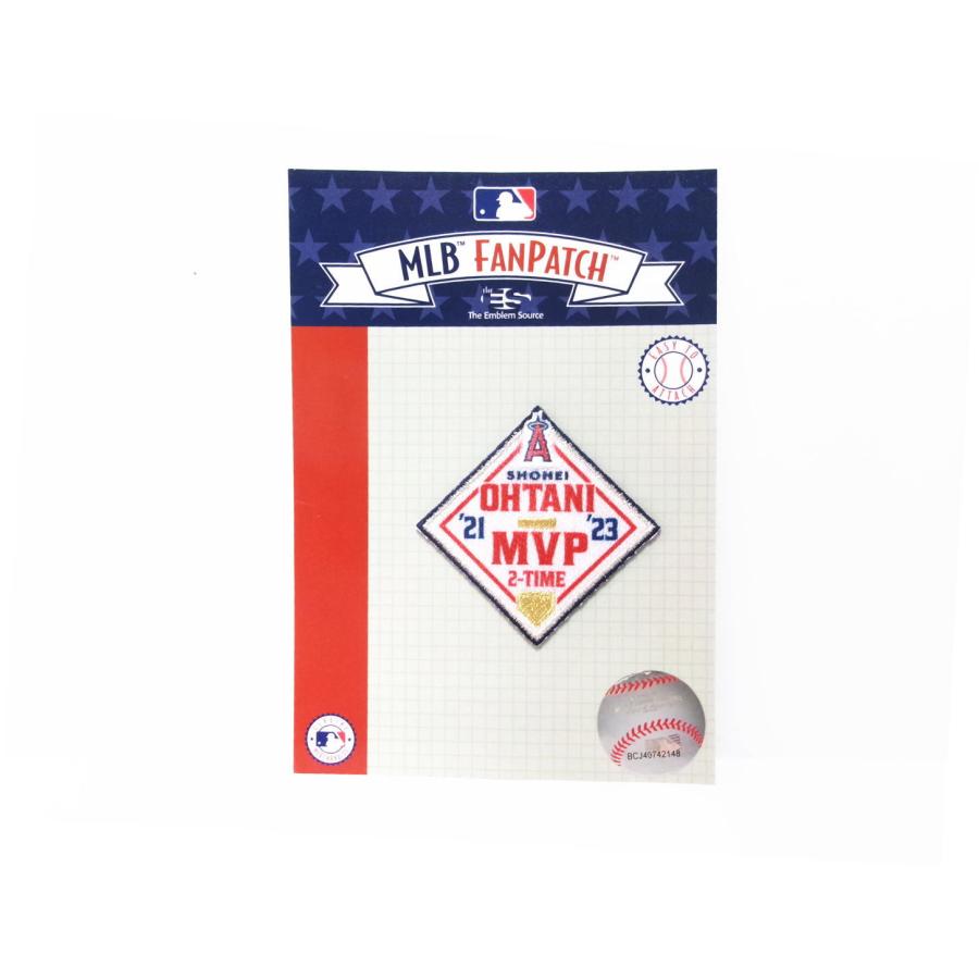 大谷翔平選手 2023年 MVP受賞記念 ワッペン パッチ MLB Shohei Ohtani