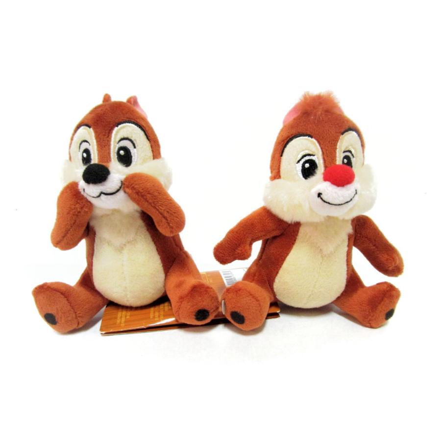 チップとデール 肩乗り ぬいぐるみ 2点 ディズニーテーマパーク限定