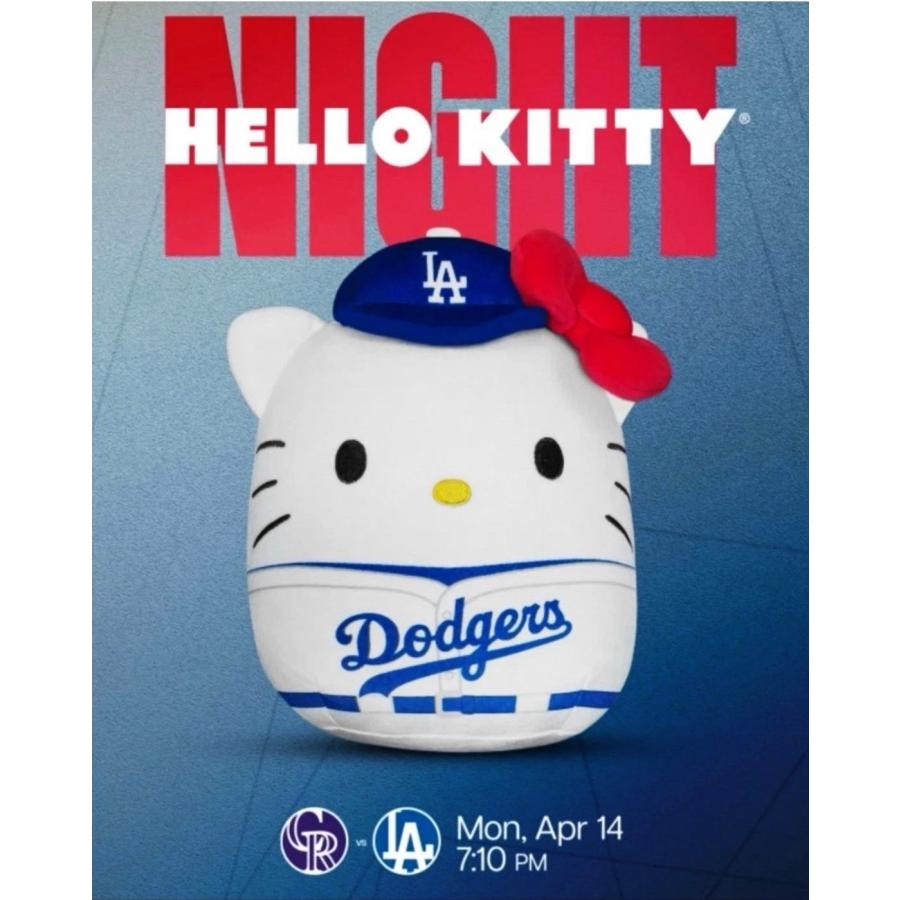 LA ドジャース 球場配布 2025年4月14日 サンリオ ハローキティ