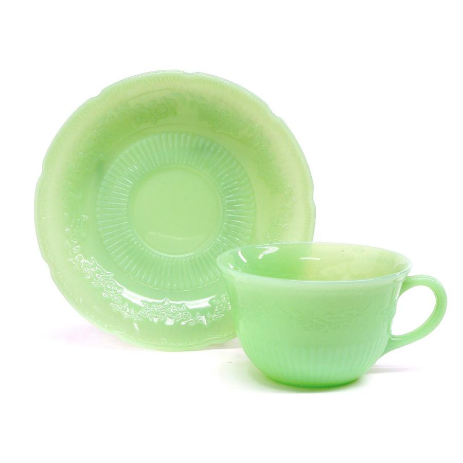 ファイヤーキング カップ&ソーサー ジェダイ 翡翠色 アリス 1940年代