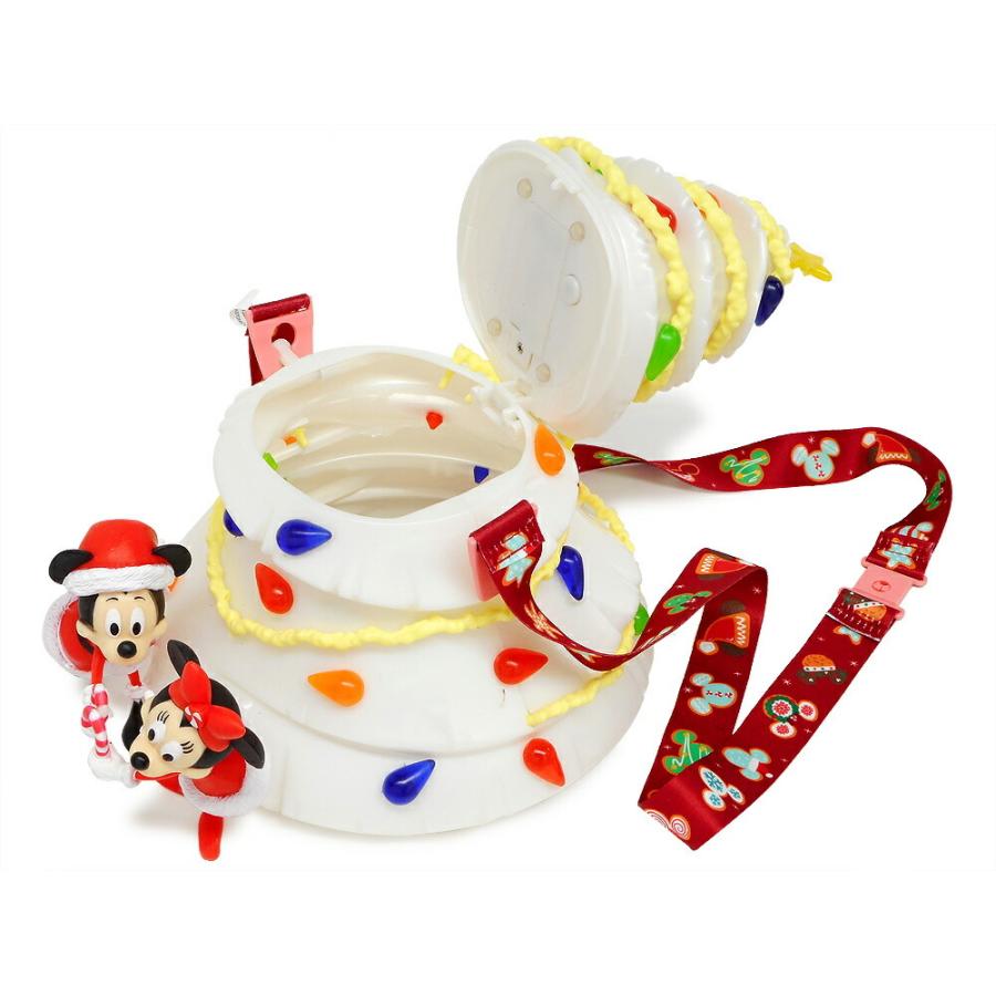 ミッキー & ミニー クリスマスツリー ポップコーンバケット ライト