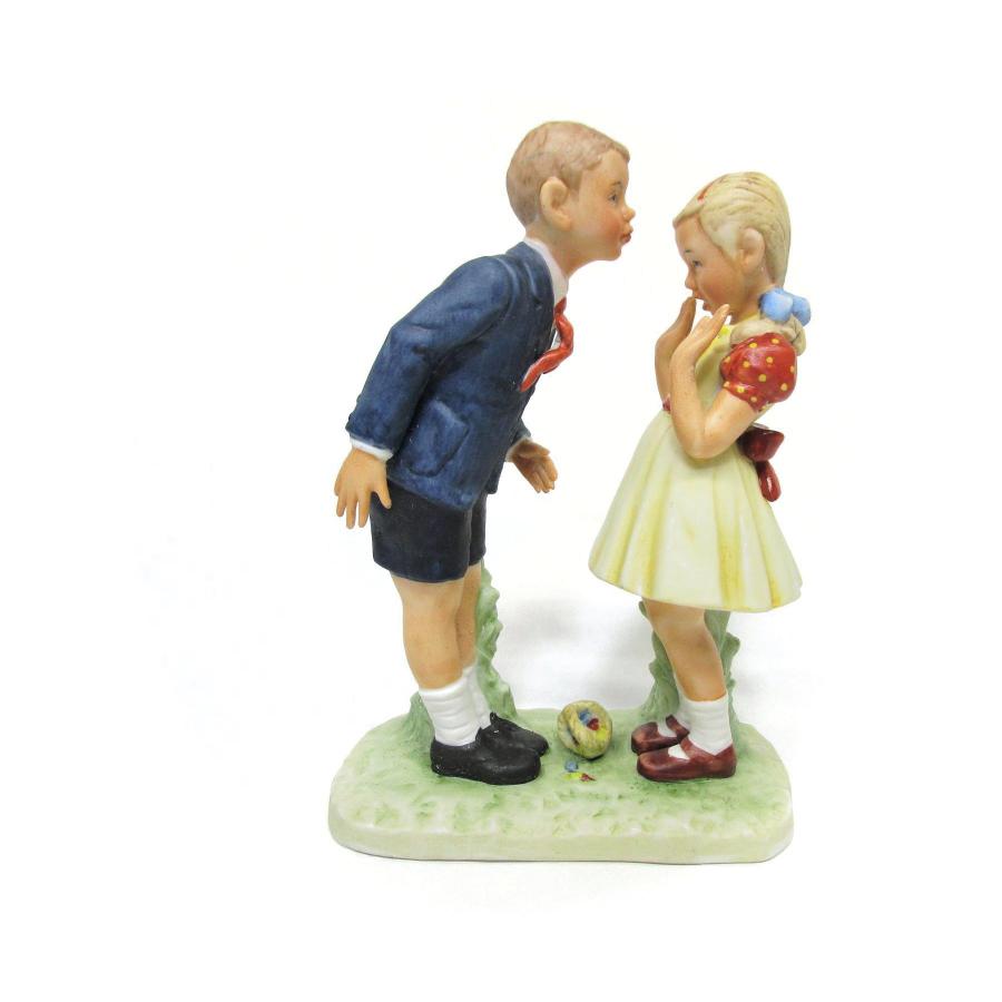 ノーマン・ロックウェル Day in the Life of a Girl 男の子と女の子