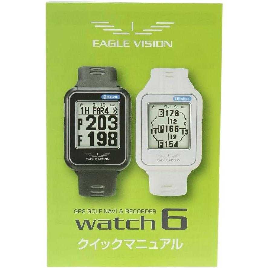 EAGLE VISION イーグルビジョン ウォッチ6 腕時計型ゴルフナビ EV-236