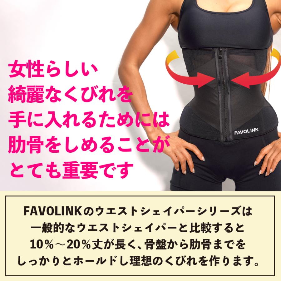 安井友梨監修 メッシュベルト（ブラック）ウエストシェイパー くびれ