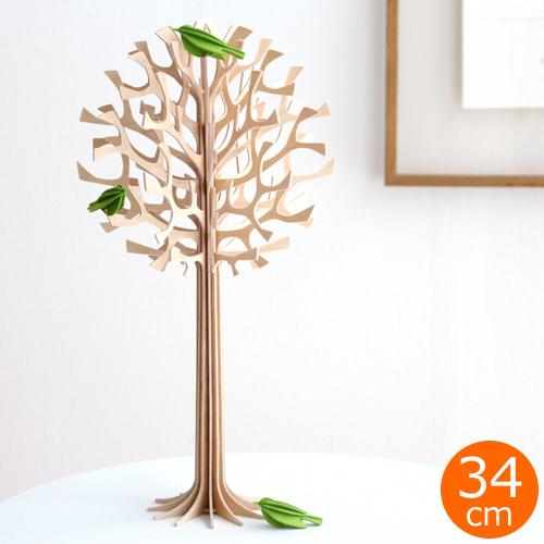 lovi（ロヴィ） ラウンドツリー 34cm with 3 ミニバード 鳥 木製