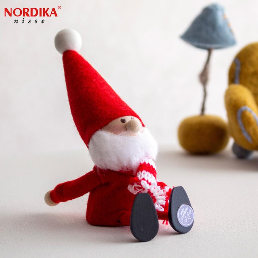ノルディカニッセ フェルト製サンタクロース トラとウサギ 2025新作