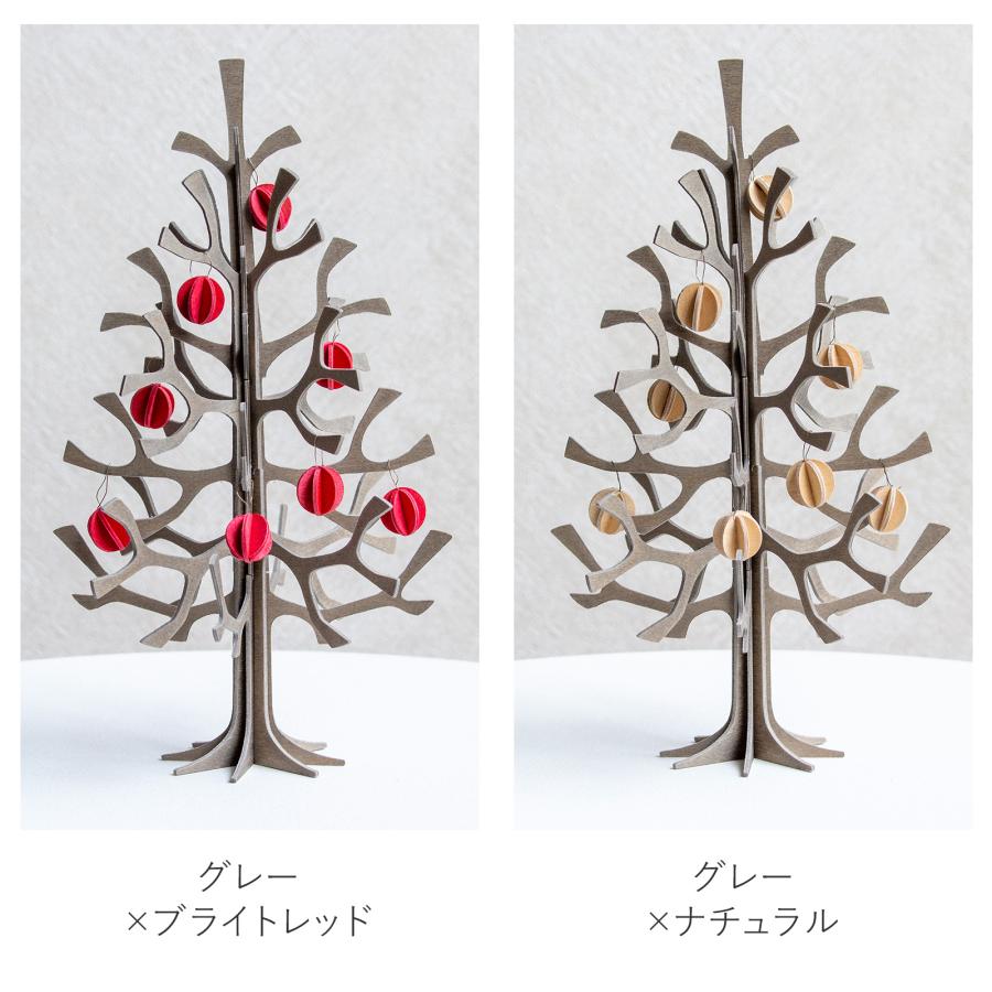 lovi（ロヴィ） クリスマスツリー ツリー Momi-no-ki 25cm ミニボール