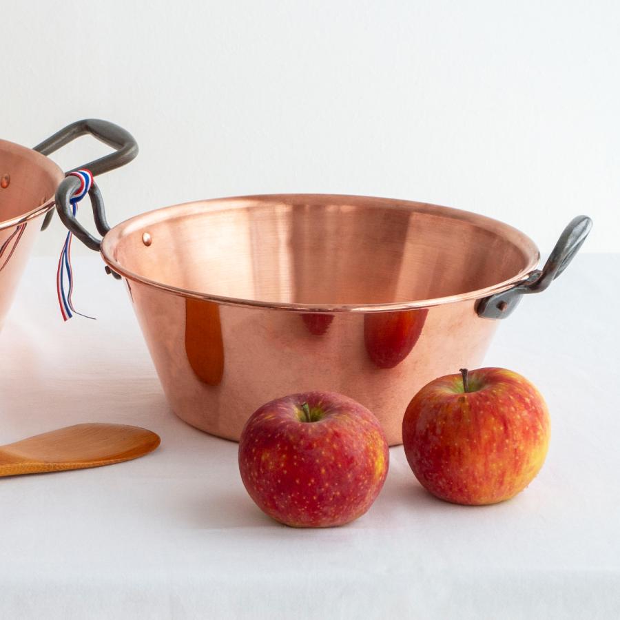 BAUMALU 銅のジャム鍋 26cm 取っ手付き フランス製 ボウマル 銅製