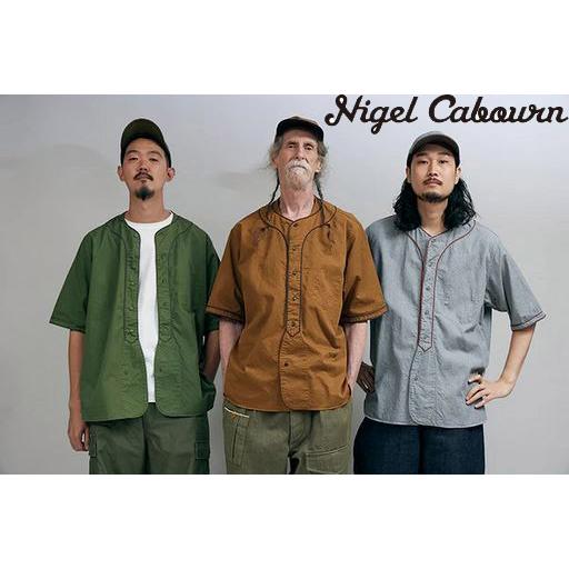 NIGEL CABOURN（ナイジェルケーボン） NIGEL CABOURN BASEBALL SHIRT