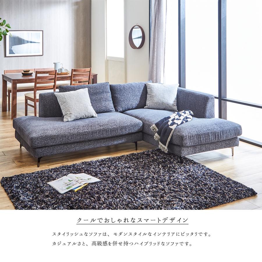 ソファ L字 カウチソファー フルカバー ソファー クッション L字型