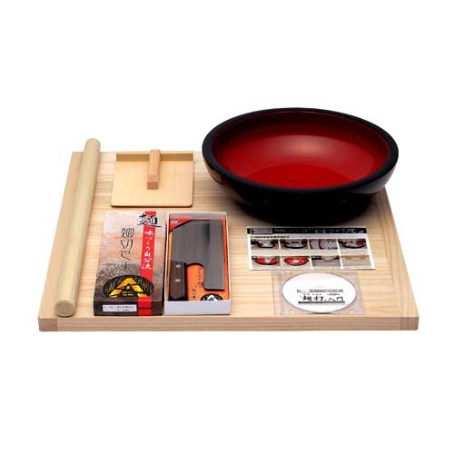 豊稔企販 普及型麺打セット(そば・うどんDVD付) A-1200（送料無料