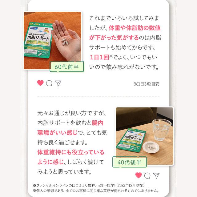 FANCL（ファンケル） 【ポイント最大36% 20日23:59まで】内脂サポート