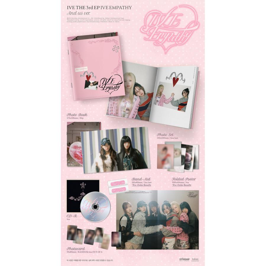 IVE - EMPATHY (Me / You And us ver.)/ 3rd EP ALBUM アイヴ : 韓流