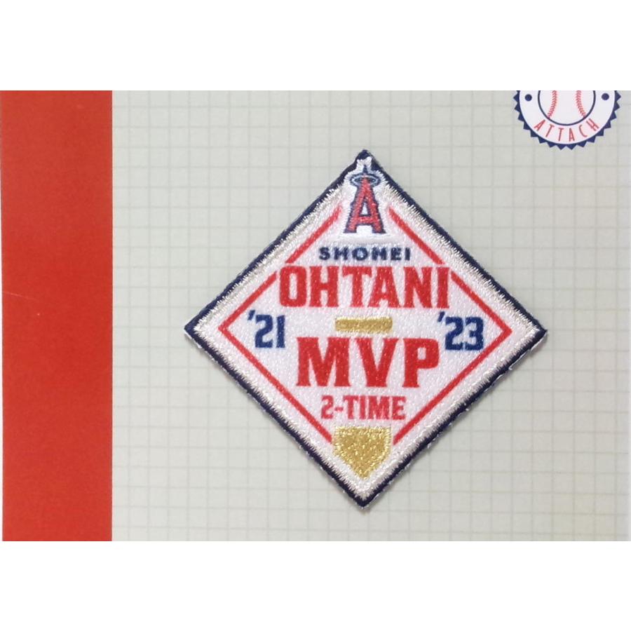 大谷翔平選手 2023年 MVP受賞記念 ワッペン パッチ MLB Shohei Ohtani