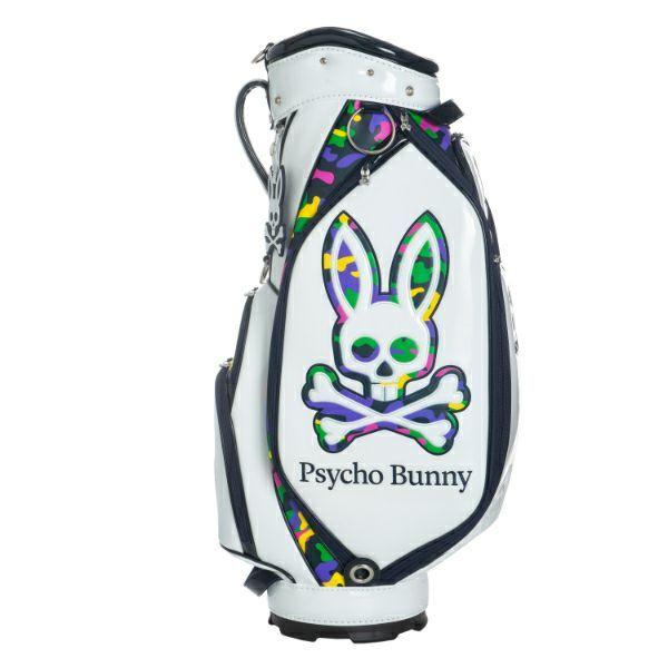 Psycho Bunny（サイコバニー） キャディバッグ エナメル CAMO BUNNY