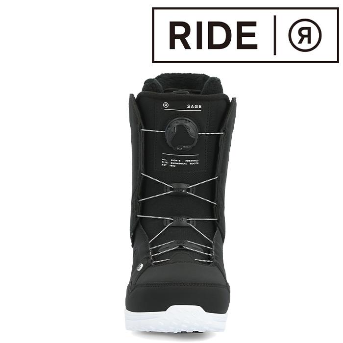RIDE ライド スノーボード ブーツ SAGE BLACK 23-24 モデル レディース