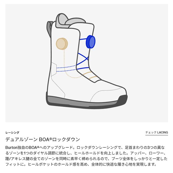 BURTON バートン スノーボード ブーツ Women's Felix BOA 24-25 モデル