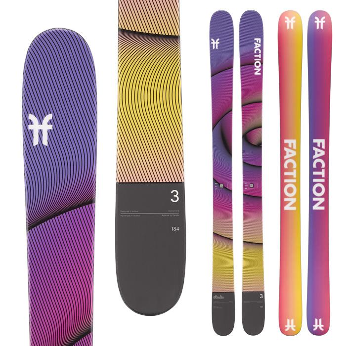 FACTION ファクション スキー板 Studio 3 板単品 25-26 モデル : F