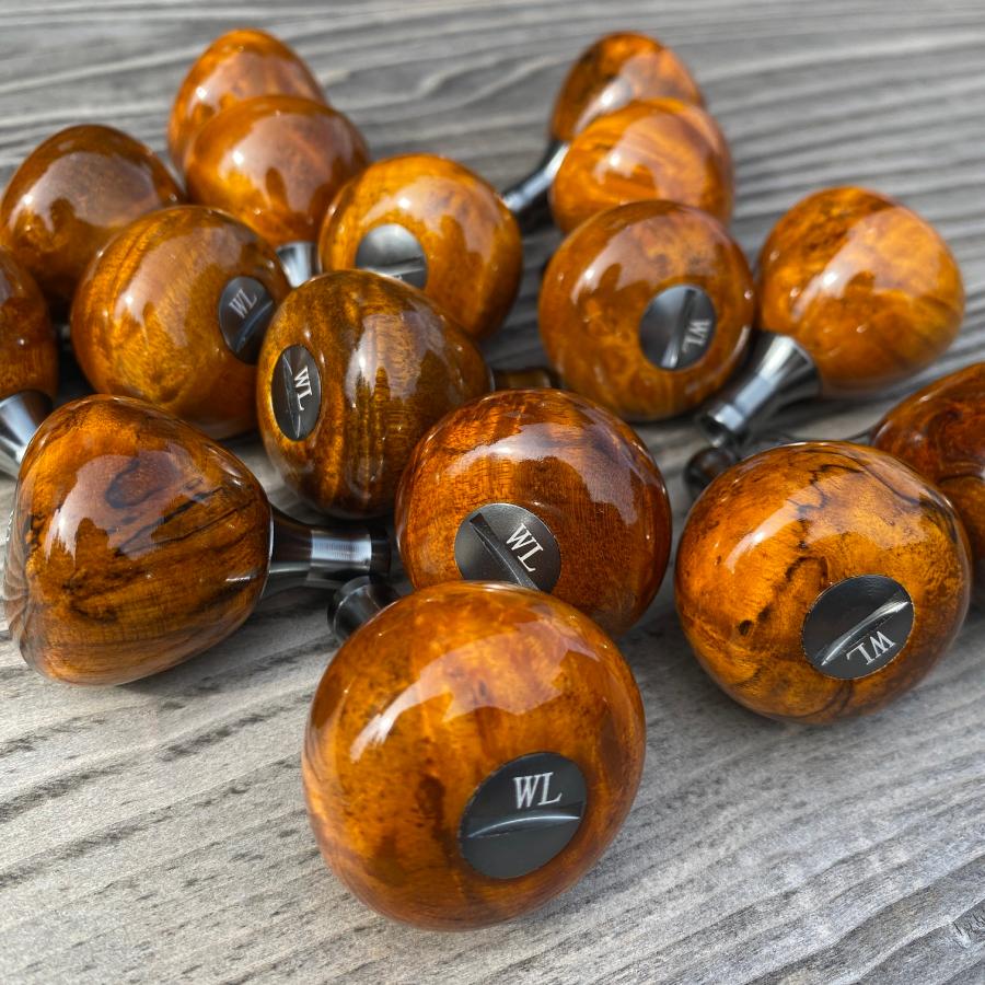 NEW WLハンドルノブ ウォーターランド ウッド ハンドルノブII ラウンド