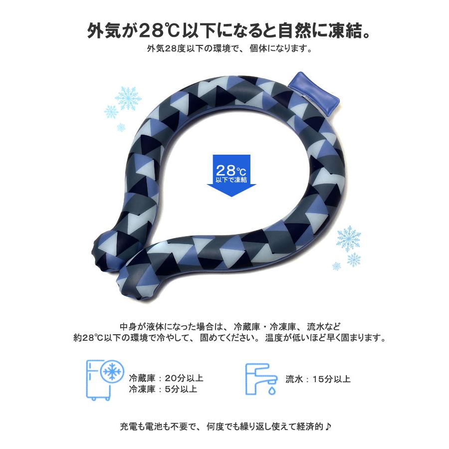 FLAG ON CREW クーリング ネックリング 男性 女性 キッズ S M L サイズ