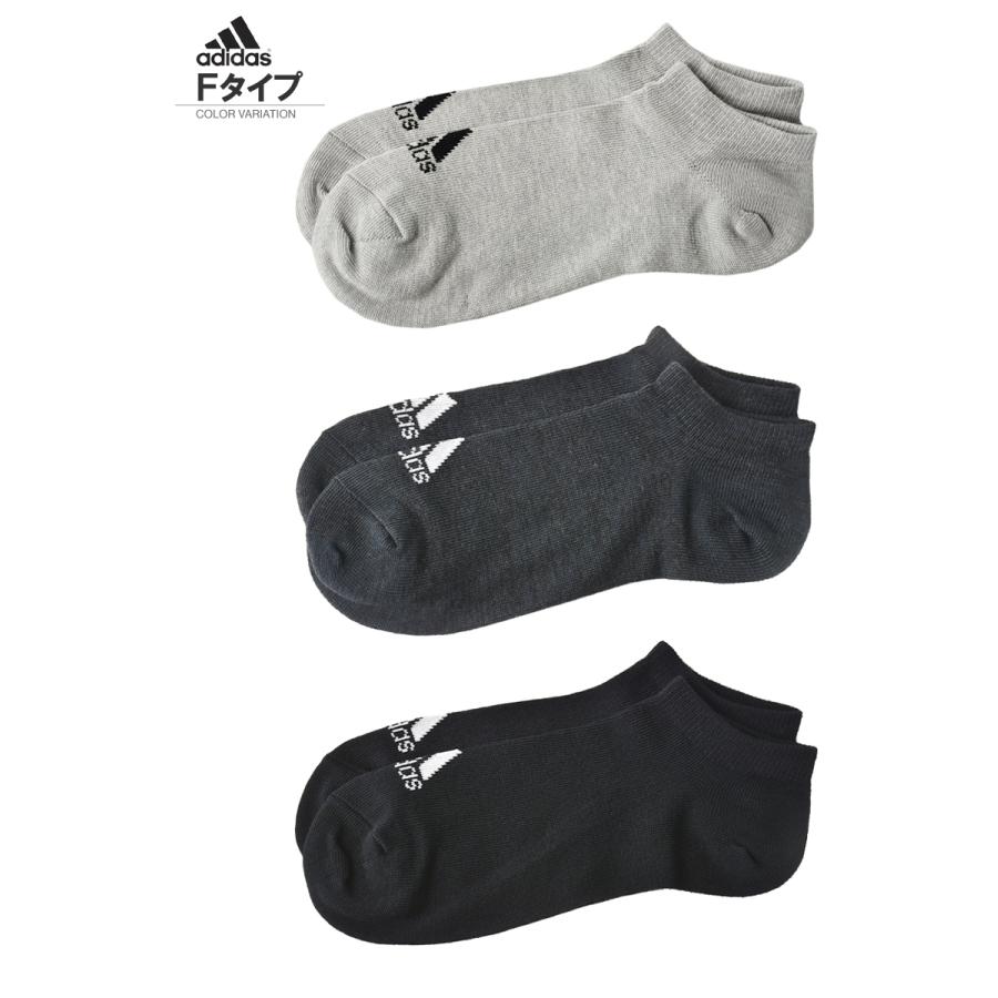 adidas（アディダス） ショートソックス メンズ 靴下 3足組 スニーカー
