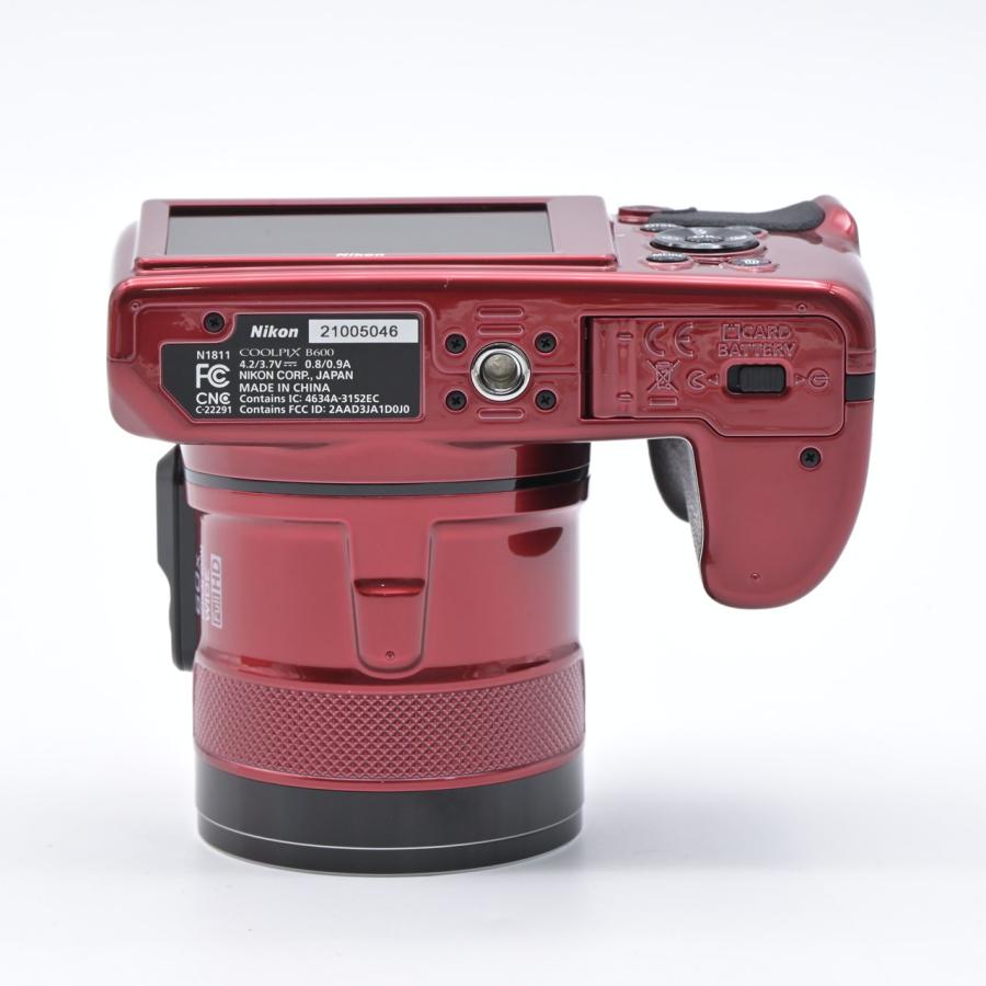 Nikon ニコン COOLPIX B600 レッド : フラッグシップカメラ - 通販