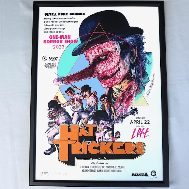 250枚限定 ロッキンジェリービーン HAT TRICKERS シルクスクリーン